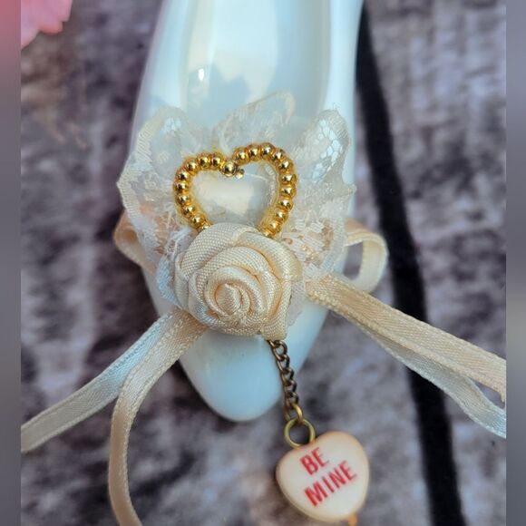 Vintage Porcelain High Heal Shoe - Picture 2 of 12